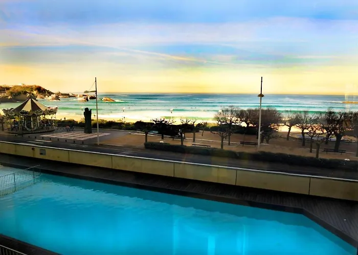 Les Pieds Dans Le Sable, Vue & Balcon Apartamento Biarriz